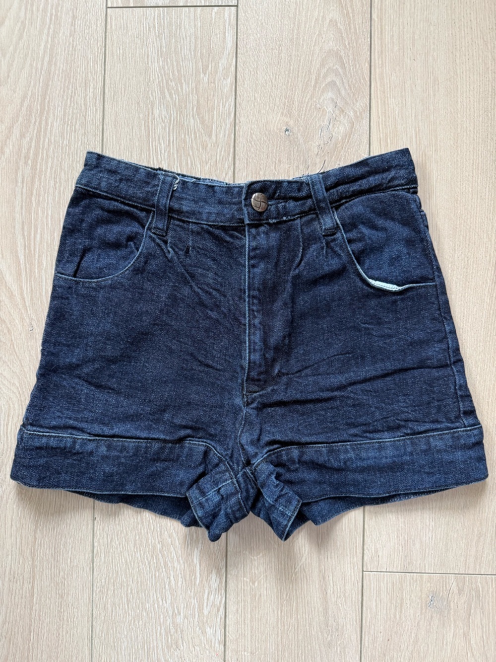 Opening Ceremony Indigo High-Rise Jean Shorts Women’s Size 24